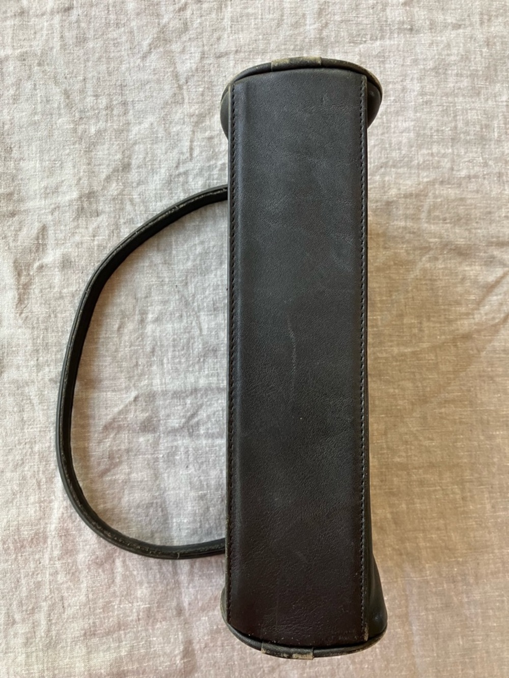 Vintage Y2K Coach Demi Baguette Purse in Black Leather - Picture 4 of 7